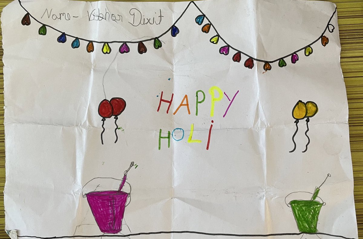 SushilKumarRa's tweet image. Received these beautiful handmade cards #upbasic 
 #होली_बेसिक_वाली