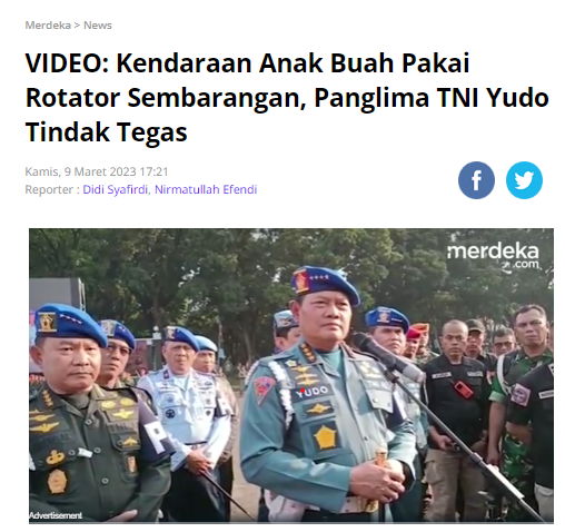 hanandita12's tweet photo. Ya amplopp.. Yg rotator tiap hari di jagorawi pasti ada tuh, Pak Panglima TNI. Kadang ada yg woles bawa mobilnya, ada juga yg grasak grusuk serasa jalan pny sendiri. Kita sih ga masalah soal rotator, asal yg sopan dan tau tempat aja. 

https://t.co/eDTTmL5Dle https://t.co/Rmv1Jj4JVI