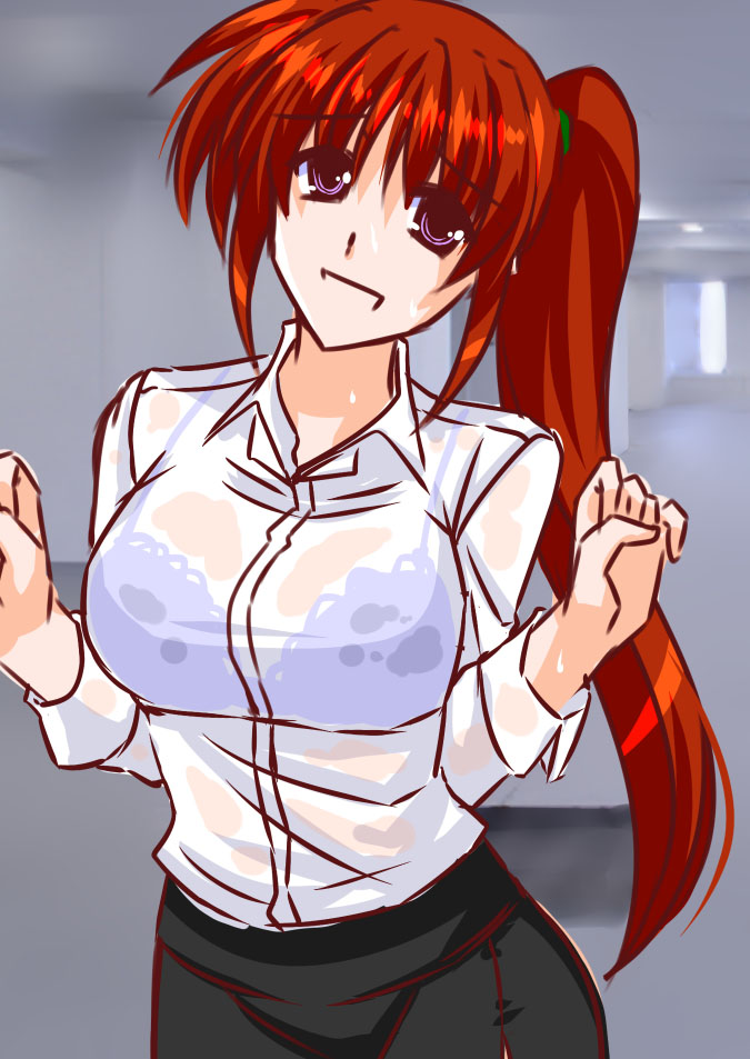 なのはさんびしょびしょ～ 