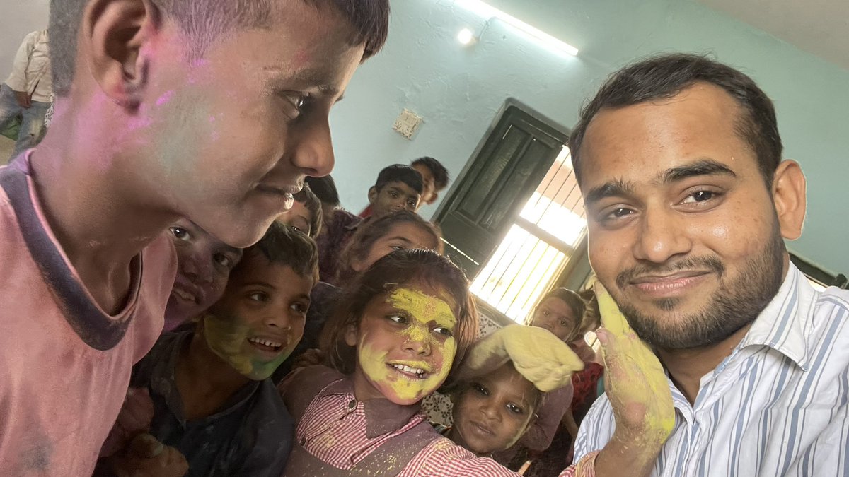 SushilKumarRa's tweet image. #upbasic 
 #होली_बेसिक_वाली 
छोटे बाल गोपालों की होली