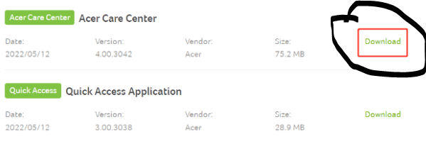 Merhaba bu makalede size acer care center download nasıl yapılır ve acer care center nedir ve  nasıl kullanılır hakkında bilgi vereceğim.

Acer Care Center download

Acer Care Center ürününüze dahil değilse veya kaldırılmışsa, destek sitemizden kolayca

itprotech.com.tr/acer-care-cent…