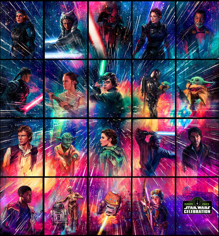 Star Wars Celebration 2023 posters