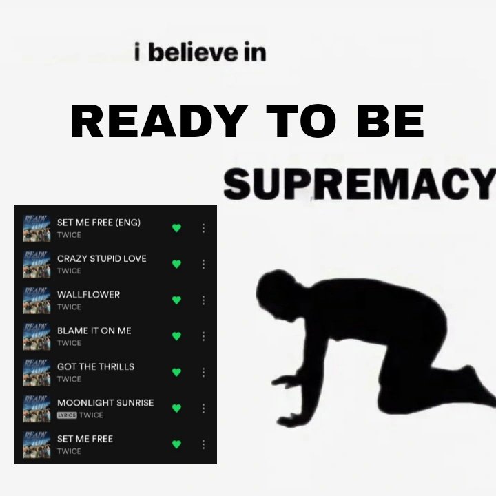 indeed a no skip album #READYTOBE