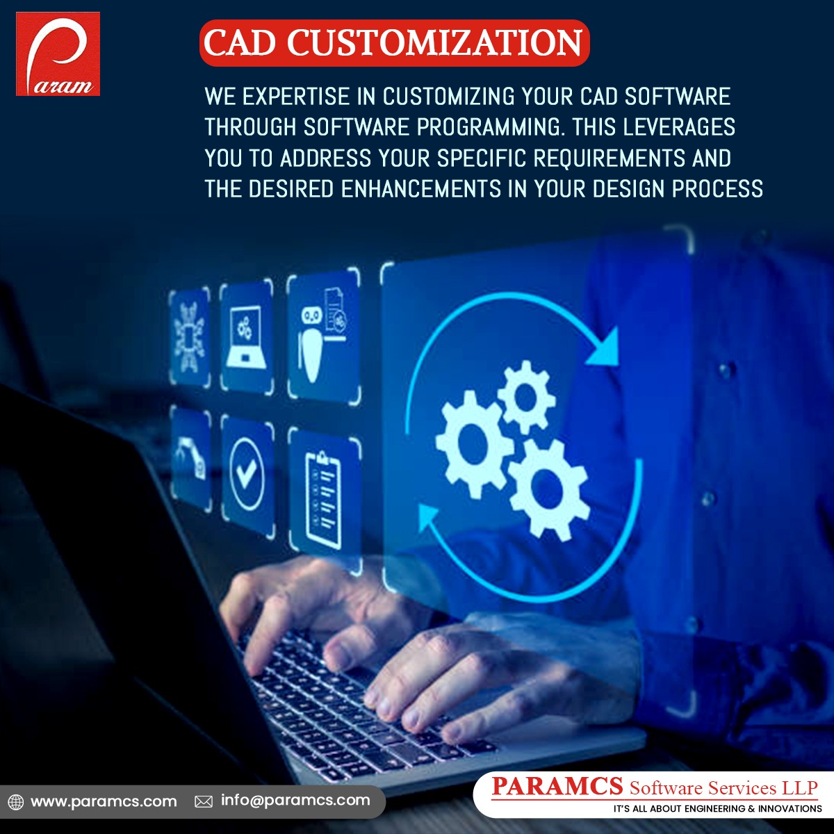 paramcs's tweet photo. PARAMCS Software Services LLP
For More Information
Contact Us- +91 9975648490
π https://t.co/aFeYiy6Szh
Email :- info@paramcs.com
#Engineering #CADCustomization #CADAutomation #DesignAutomation #BOMExport
#EngineeringSoftware #KnowledgeBasedEngineering #SoftwareIntegration https://t.co/20sCHexFaB