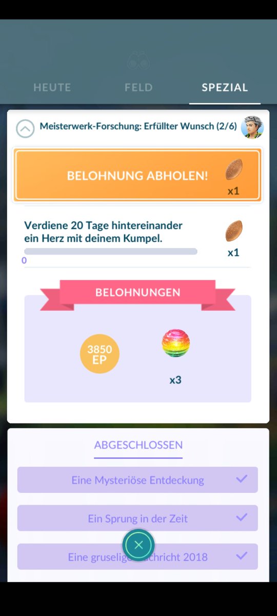 AlfredFimm's tweet image. Die Meisterwerk-Forschung ist recht zäh. Ich mag Herhausforderungen und bin gespannt wie oft ich damit neu anfangen muss. Wer erinnert mich daran? @AvatarFailed39

👀🙃😊

#PokemonGO