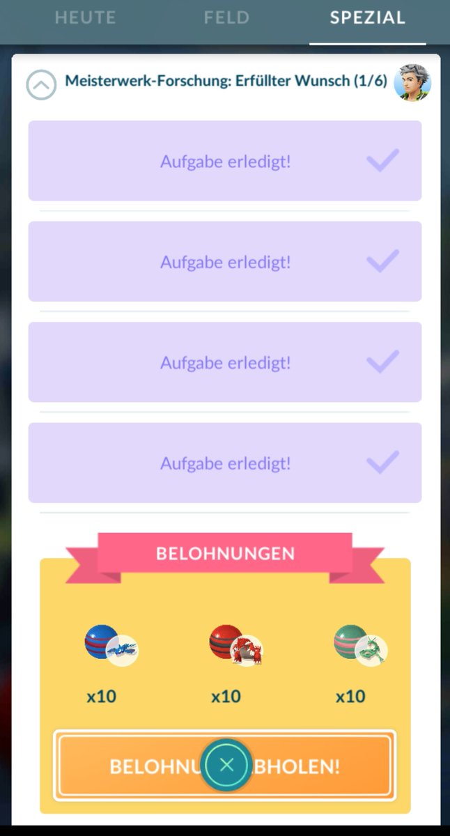 AlfredFimm's tweet image. Die Meisterwerk-Forschung ist recht zäh. Ich mag Herhausforderungen und bin gespannt wie oft ich damit neu anfangen muss. Wer erinnert mich daran? @AvatarFailed39

👀🙃😊

#PokemonGO