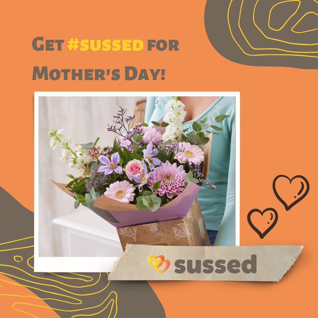 💐💐💐 HAVE YOU ENTERED? 💐💐💐
We're sending out a bunch of gorgeous #MothersDay flowers and some #sussed products to one lucky winner in our #MothersDayGiveaway! It could be you - or your special person!
See pinned post for details!
#competition #giveaway #MothersDay