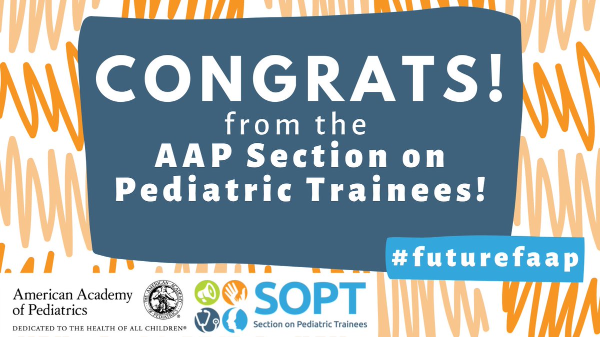 Congratulations to all of our newly matched med students today! 🎉

No matter where you wind up on Friday, we're SO excited to have you join us. Welcome to the best specialty in medicine! 

#PedsMatch2023 #FutureFAAP #IPickedPed