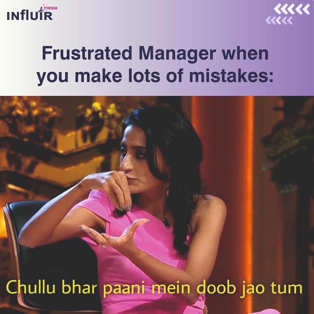 Tag your managers here 😉😉

#teamInfluir #sharktankmemes #memes #mememarketing #officememes