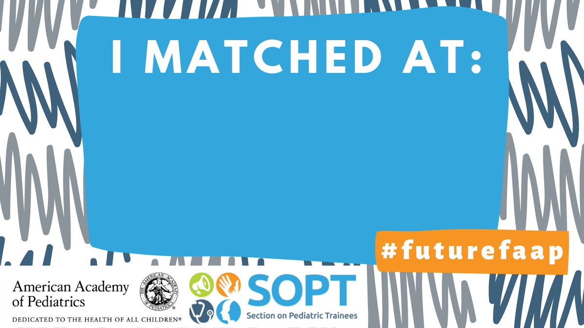Still looking for a last minute way to announce the big news? We've got your back 😎

#IPickedPeds #FutureFAAP #PedsMatch2023
