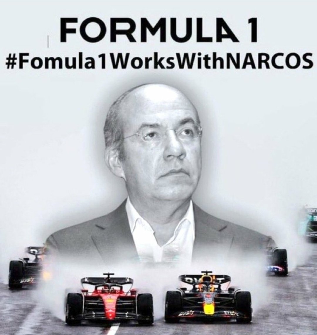 Claudia_ag's tweet image. #Formula1WorksWithNARCOS como @FelipeCalderon