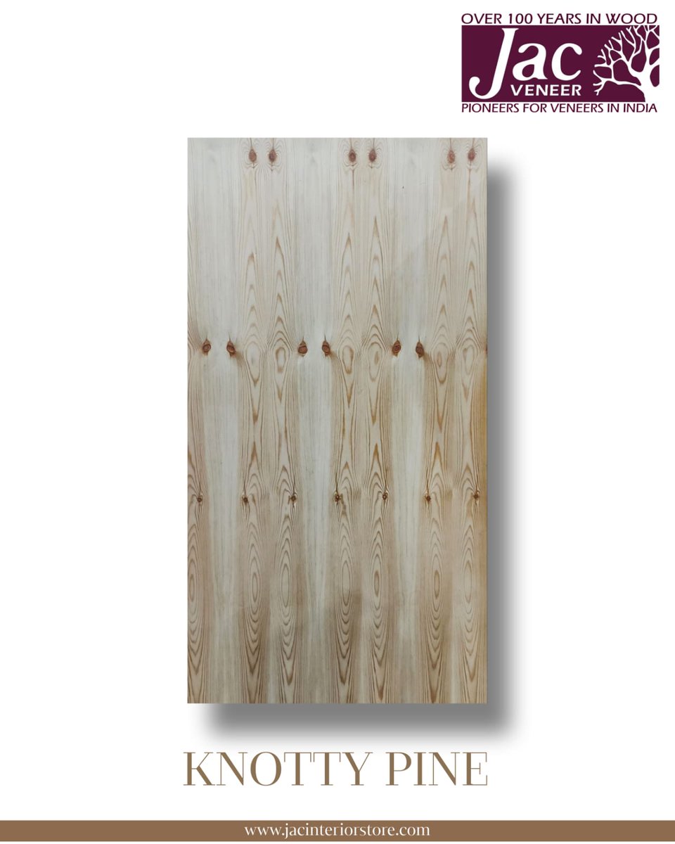Buy Knotty Pine Veneer from Jac interior store to enhance the style & design of your home

#jacfurn #veneer #knottypine #jacgroup #jacwood #jacinterior #naturalveneerz #furni