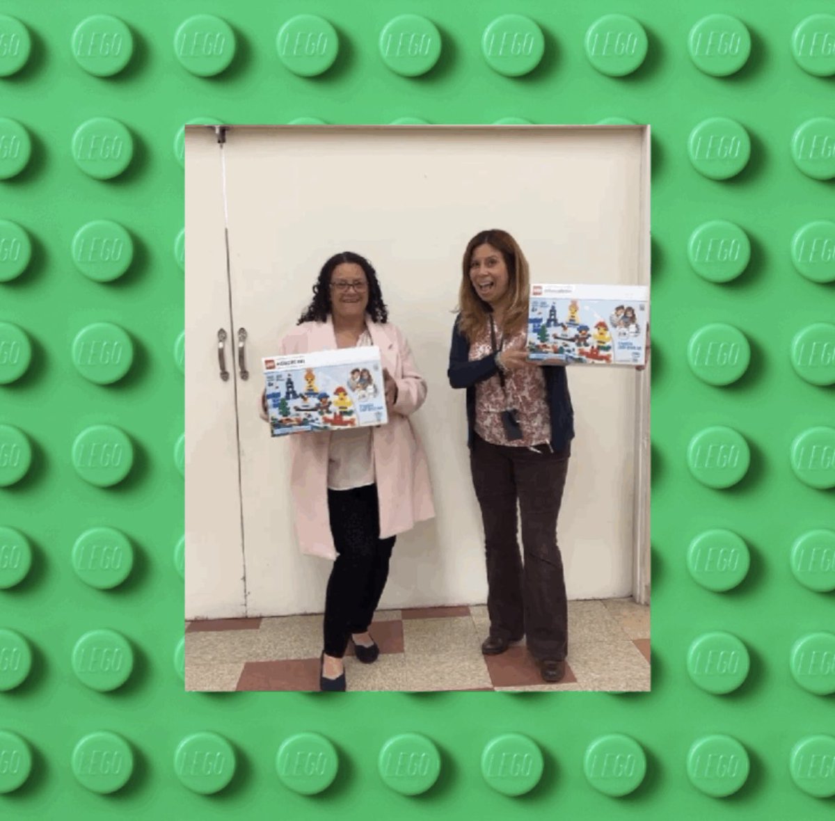 Day 2 of Building Creative Confidence was live @SutterMS_LAUSD. #Educators explored the Four Cs for lesson design in playful learning w/@LEGO_Education. Great time w/my copresenter, @AJaeLugo, @ITI_LAUSD @LAUSD_Achieve @dpvils #LEGO #creativity @LASchoolsNorth