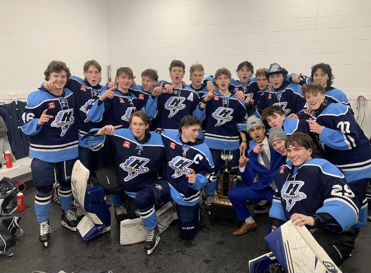 Ryanquigg2007's tweet photo. Halton Hurricanes (U16)  🏆2022-23 SCTA Champions OMHAs bound! #SCTA #OMHA #OHF #OHLCUP https://t.co/Paw3AILTSQ
