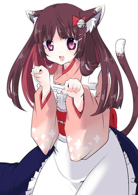 和装猫メイド しるこ 