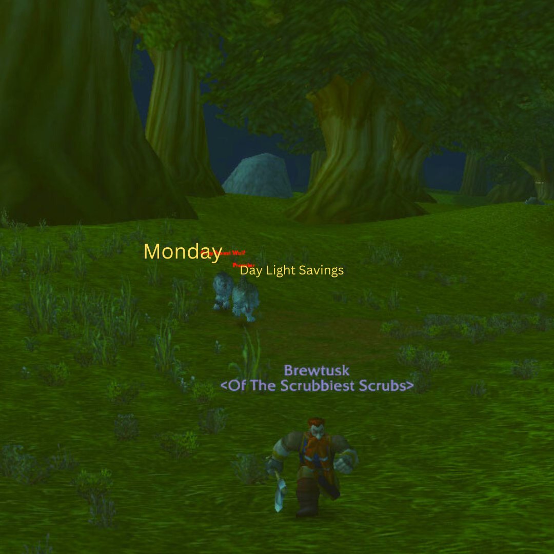 FionnaSwiftSage's tweet photo. The future doesn't exist yet!
Enjoy your here and now!
Happy Friday!
#Warcraft #Wowclassic https://t.co/uYbzvjl6zl