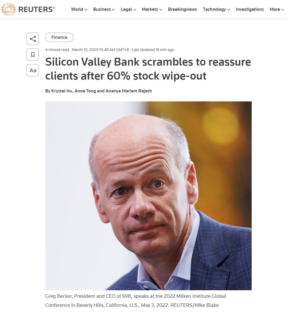 China Daily on Twitter "MediaFocus SVB Financial Group scrambled on