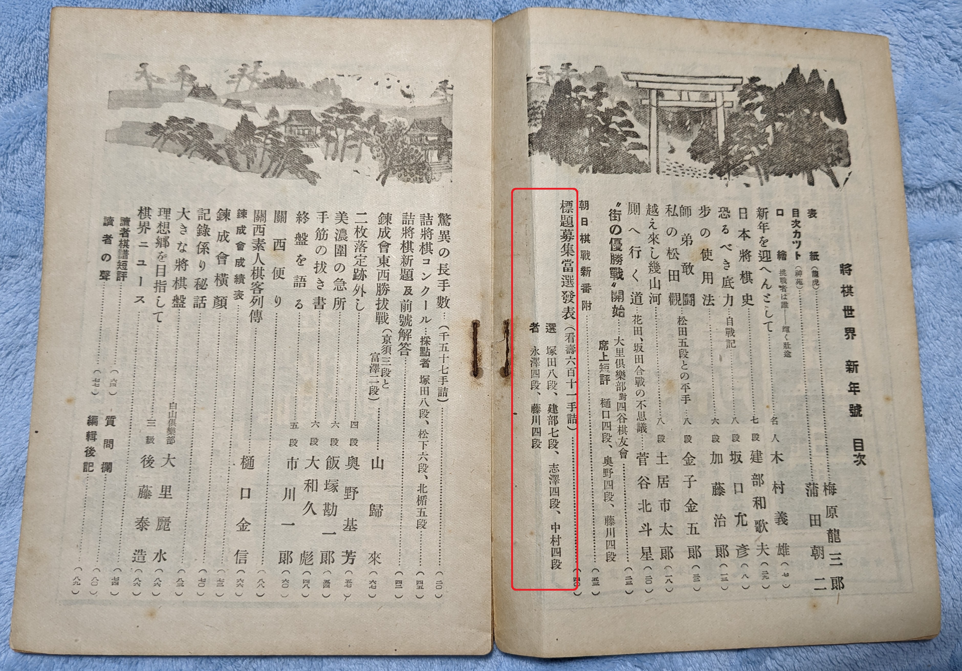 ⭐️非売品⭐️将棋榧盤2寸 将棋世界懸賞詰将棋1等景品