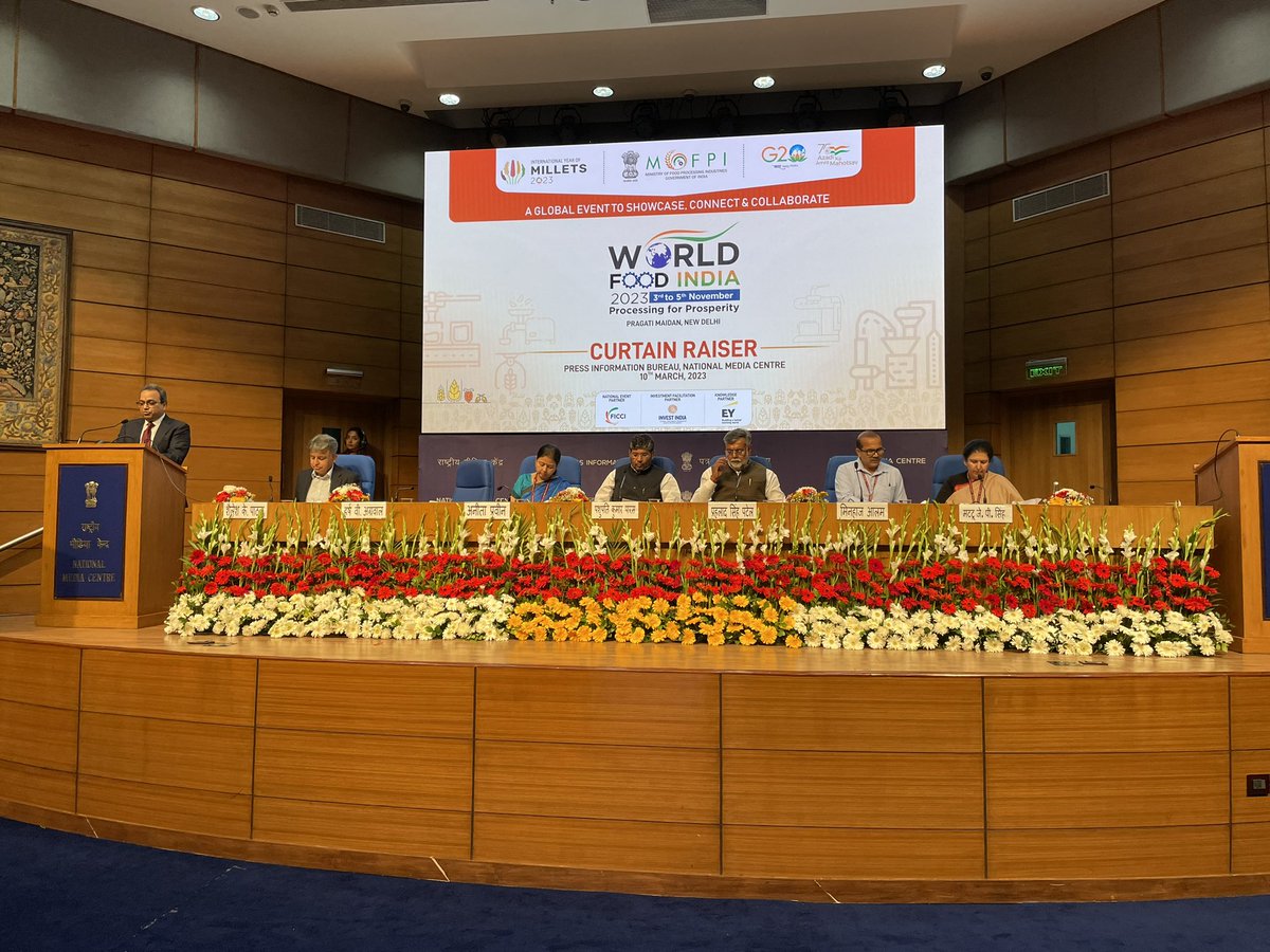 Nitin Verma (@nitintcs) on Twitter photo Congratulations ๐ฎ๐ณ <a href="/MOFPI_GOI/">Ministry of Food Processing Industries</a> <a href="/ficci_india/">FICCI</a> <a href="/EY_India/">EY India</a> <a href="/investindia/">Invest India</a> on a successful curtain raiser for the upcoming World Food India mega-event on 3-5 Nov. ๐จ๐ฆ is pleased to support!!! Congratulations ๐ฎ๐ณ <a href="/MOFPI_GOI/">Ministry of Food Processing Industries</a> <a href="/ficci_india/">FICCI</a> <a href="/EY_India/">EY India</a> <a href="/investindia/">Invest India</a> on a successful curtain raiser for the upcoming World Food India mega-event on 3-5 Nov. ๐จ๐ฆ is pleased to support!!!