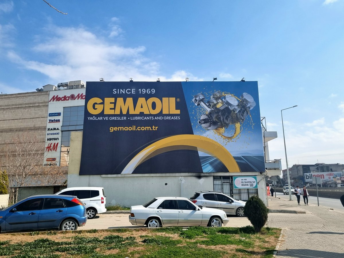 GEMAOIL markamız, Optimum AVM önünde bulunan reklam mecrasında...

Sanıyoruz fark etmemek biraz zor. 😎

Markanızın medya planlamasına ihtiyaç duyduğunu düşünüyorsanız sizleri şöyle alalım:

+90 322 459 94 00 (5 hat)

#HayatMedya #reklam #iletişim #medya #medyaplanlama #açıkhava