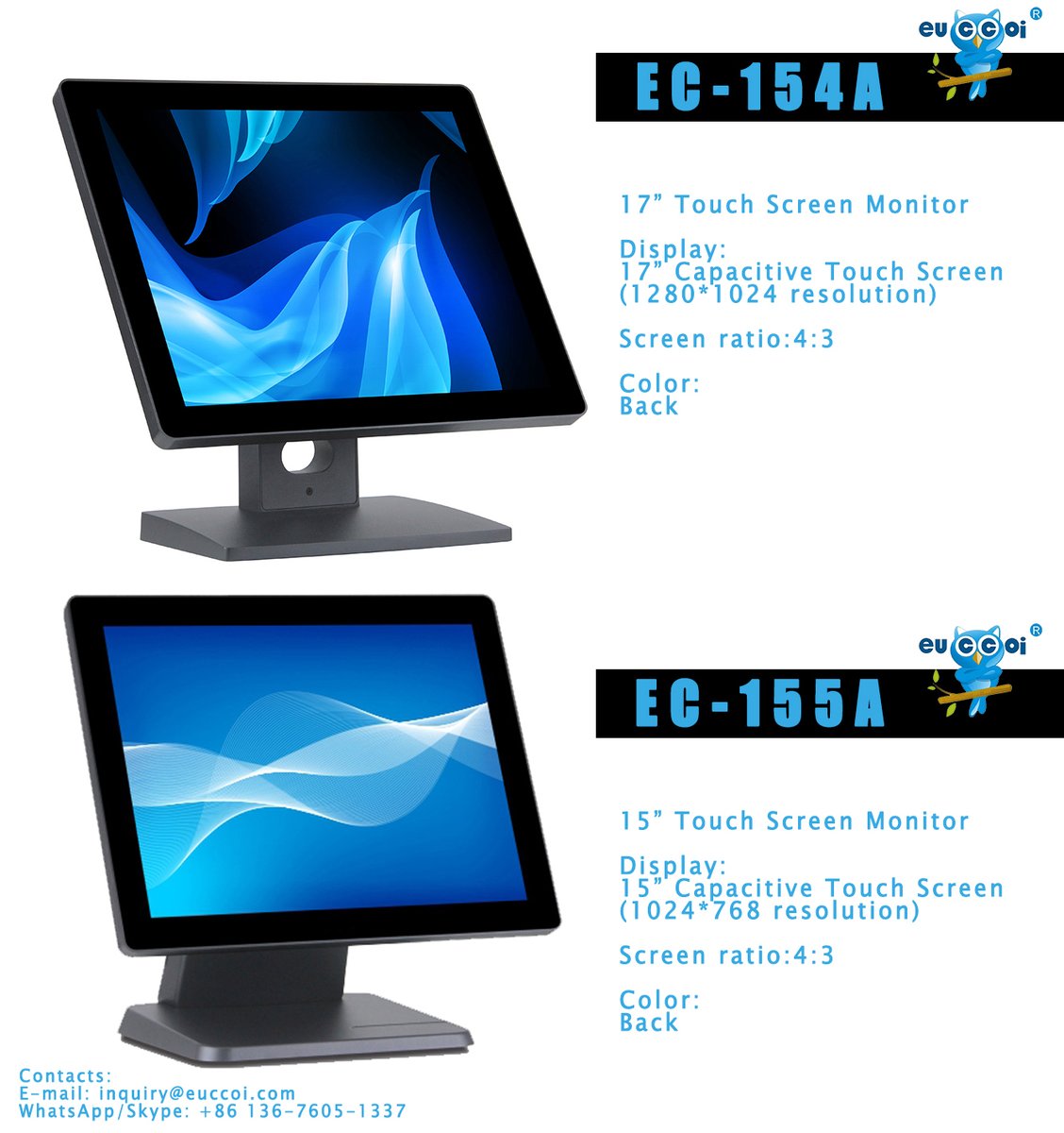 DEuccoi's tweet photo. EUCCOI New POS Product Launch!🎈
-7 Multifunctional Touch Cash Register
-2 Touch Screen Monitor

Contact us for more information:
WhatsApp/Skype +86 13676051337
inquiry@euccoi.com
EUCCOI Technology, your trusted POS products and printer consumables manufacturer factory since 1993 https://t.co/0VqbpkzU0U
