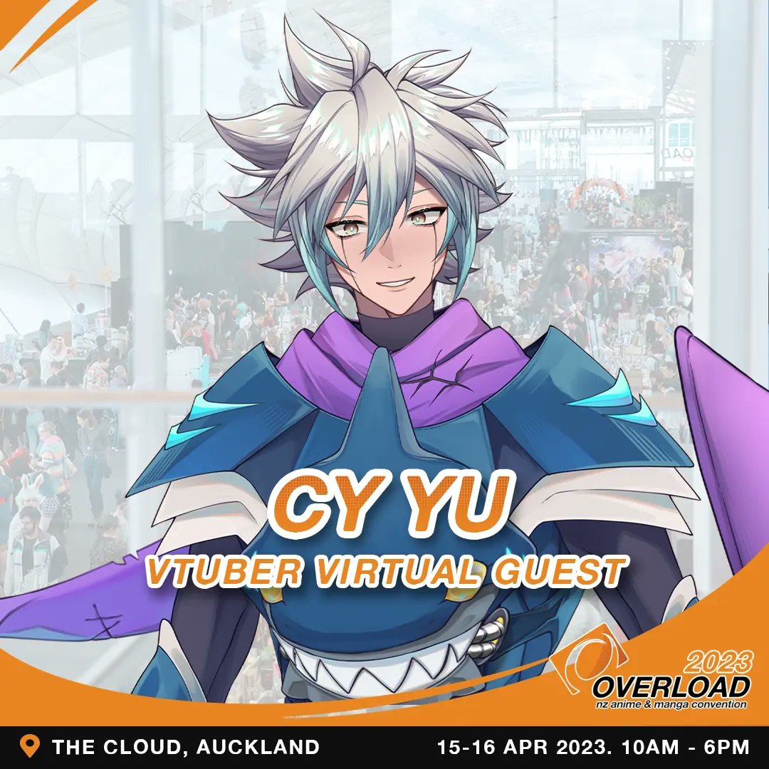 Overload NZ Anime & Manga Convention on X: We are thrilled to announce  that Virtual r CyYu will be beaming in as a virtual guest!  @CyYuVtuber, also known as Alejandro Saab, is