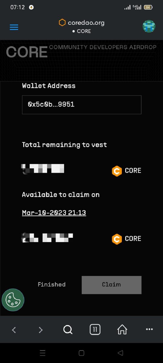 Pi_UpdatesDaily's tweet photo. #Core Holders who have Linked their address and have received the 25% Core.

You can Claim a fraction of the remaining 75% today 10/3/23 
Login to your MetaMask and use this link
https://t.co/fgDmFx7D84 in your metamask browser. 
Connect your wallet and claim your token

Retweet https://t.co/GOzTjbWNg2