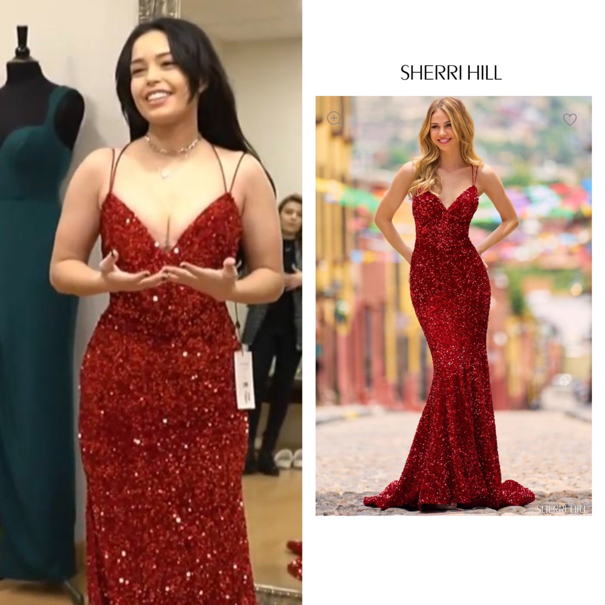 dress 2 : @SherriHill gown in red ($556.95)