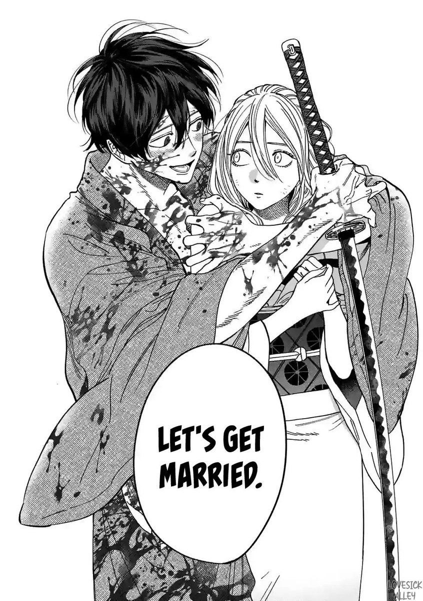 .....👀🩸💍💕
[ manga: hotaru no yomeiri ] 