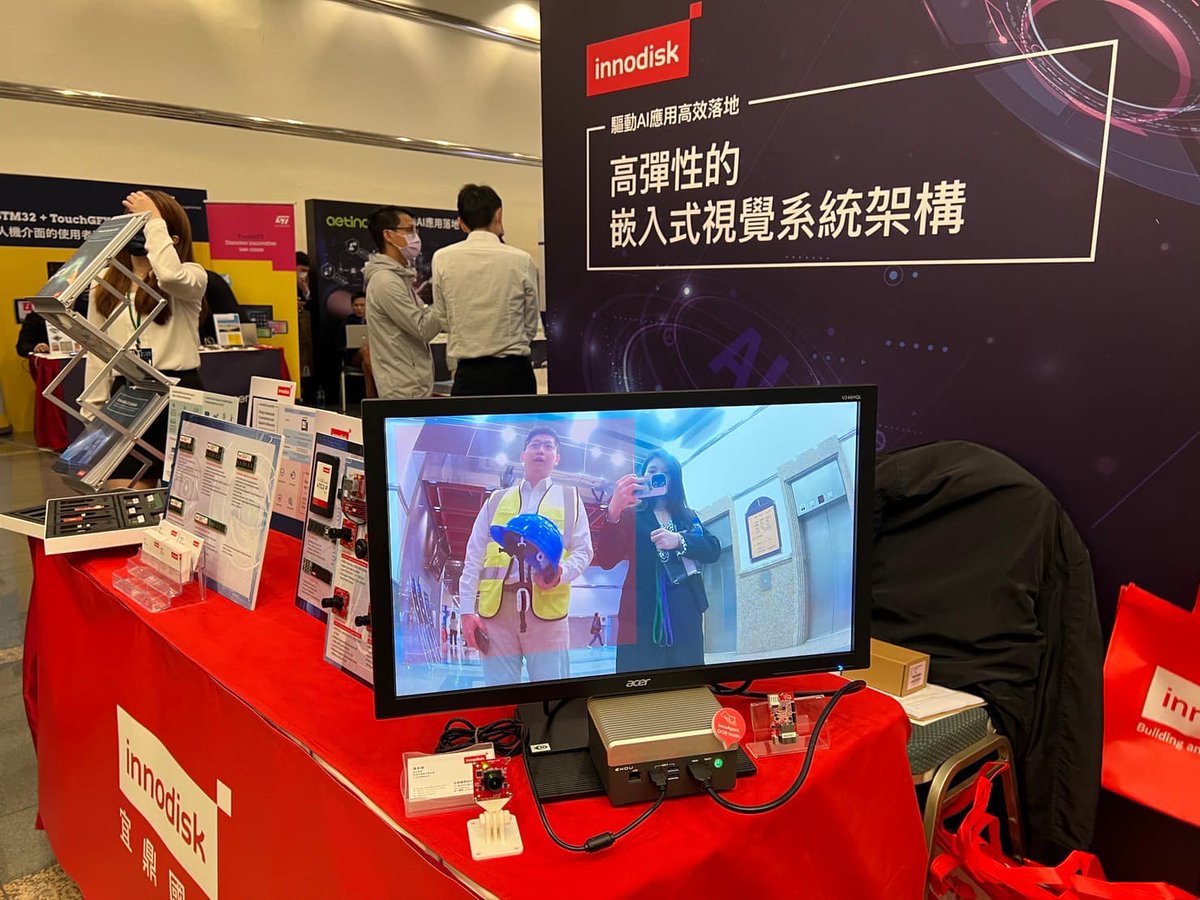 Innodisk_Corp's tweet image. We’re pleased to attend the DIGITIMESAsia D Forum held at TICC in Taipei. Innodisk shared the latest AI solution applications. We welcome you to visit our booth and get info of the industrial-grade storage solutions!
#Innodisk #aiot #cameramodule #EmbeddedPeripheral #ssd #DRAM