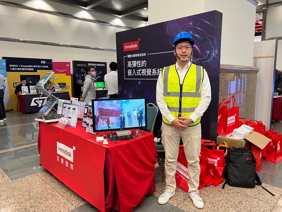 Innodisk_Corp's tweet image. We’re pleased to attend the DIGITIMESAsia D Forum held at TICC in Taipei. Innodisk shared the latest AI solution applications. We welcome you to visit our booth and get info of the industrial-grade storage solutions!
#Innodisk #aiot #cameramodule #EmbeddedPeripheral #ssd #DRAM
