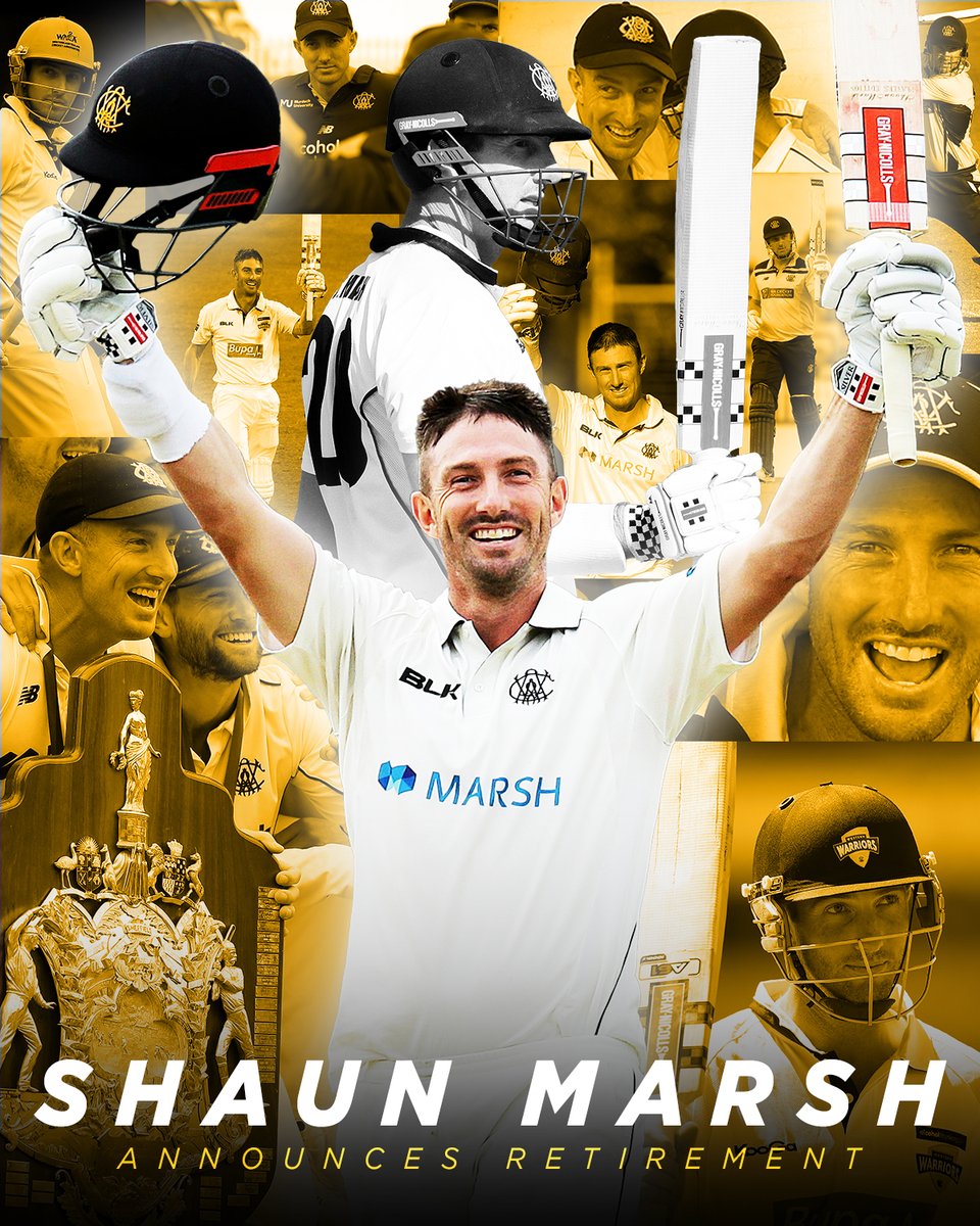 WACA_Cricket's tweet image. Today we say goodbye to a WA Cricket great, with SOS calling time on his state career after 22 seasons.

A three-time Laurie Sawle Medal winner, he will go down as one of the finest to play for WA.  

Thanks for the memories SOS 🙌 #WESTISBEST