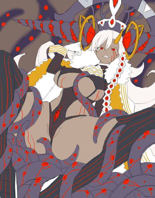 ※R18注意 #NSFW

地球大統領オルタの没絵。 