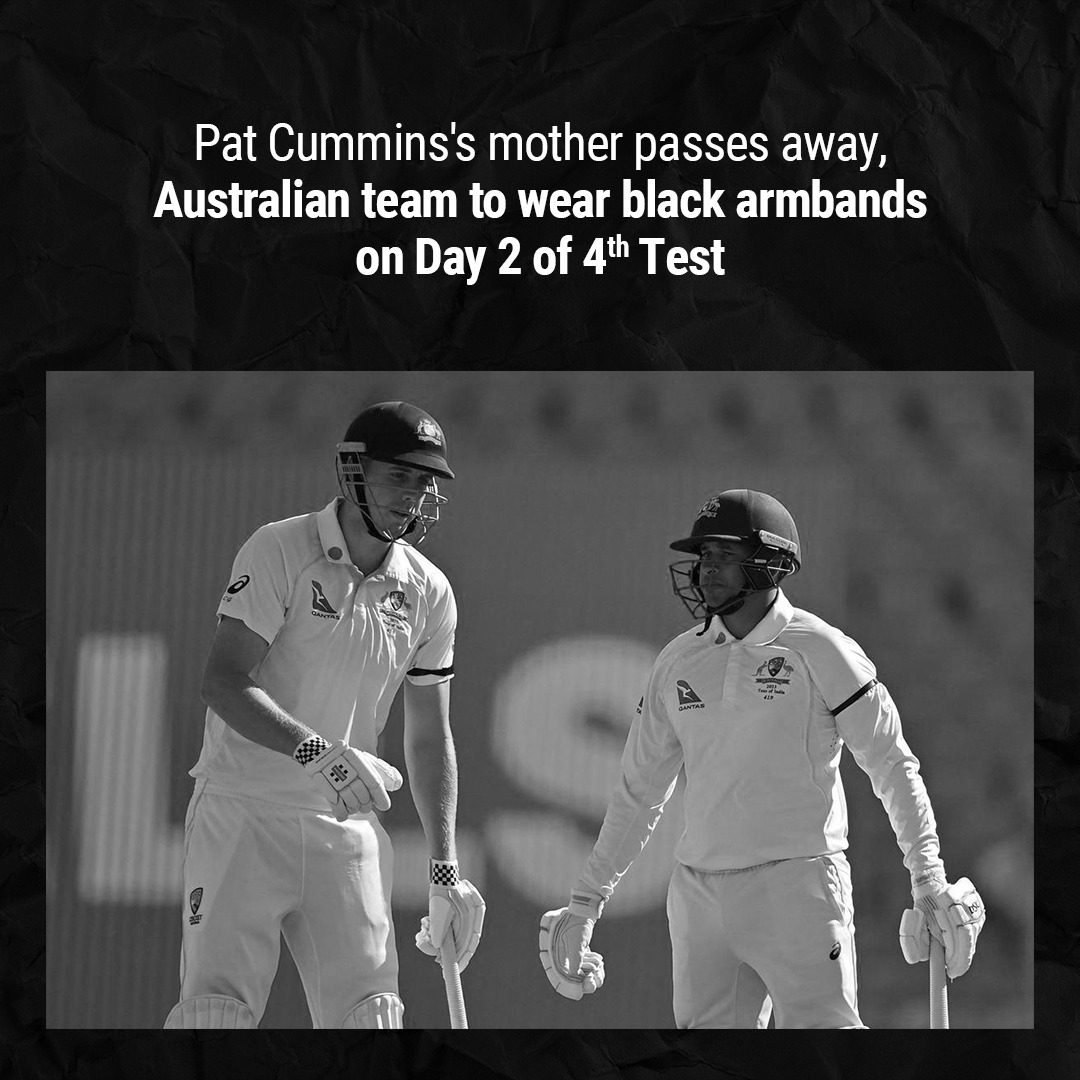 playsqrindia's tweet photo. Our hearts go out to Pat Cummins and his family as they mourn the loss of his mother. We are with you, Pat.
.
.
.
#bordergavaskartrophy #indvsaus #wickets #PlaySQR #Squaringoff #PlayandEarn #sportsbettingtwitter #OnlineCasino #onlinegaming https://t.co/3AT92elrwp