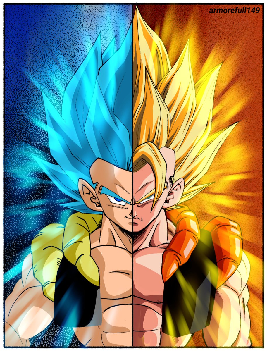 armorefull149's tweet photo. Gogeta 🔥 
Art by @fenyo_n 
Colored by me. Hop u like it
.
.
#db #dbs #sdbh #art #digitalart #DragonballBudokaiTenkaichi #DragonBallBattleHour #dragonball #goku #manga #illustration #vegeta #dbz #dragonballsuper #dragonballsupersuperhero #gohan #fanart https://t.co/ITPXLtW9R1