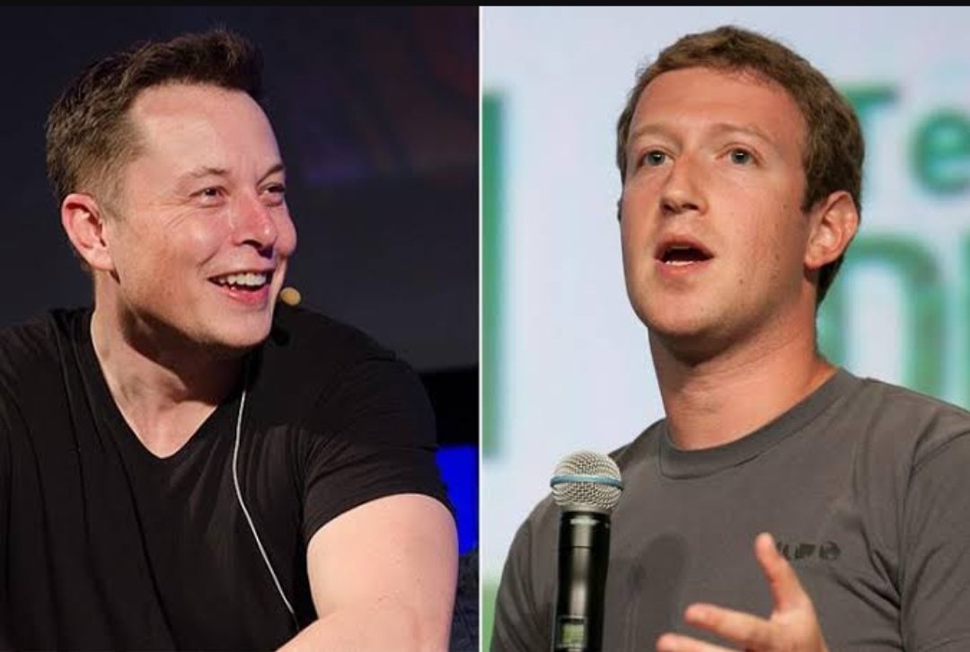 smutoro's tweet image. Billionaires in T-shirts: Facebook's parent company Meta is working on a competitor to Twitter. Mark Zuckerberg vs #ElonMusk #FacebookTwitter supremacy war!