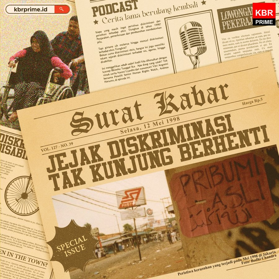 beritaKBR's tweet photo. Diskriminasi kerap kali terjadi thdp kelompok #minoritas di Indonesia, padahal konsep Bhineka Tunggal Ika sudah diajarkan sejak dini.
Kenapa ya bisa begini?
Simak pembahasannya dlm #PodcastCLBK
https://t.co/i3d28miTTZ
#PodcastIndonesia https://t.co/E6yq1AJnug