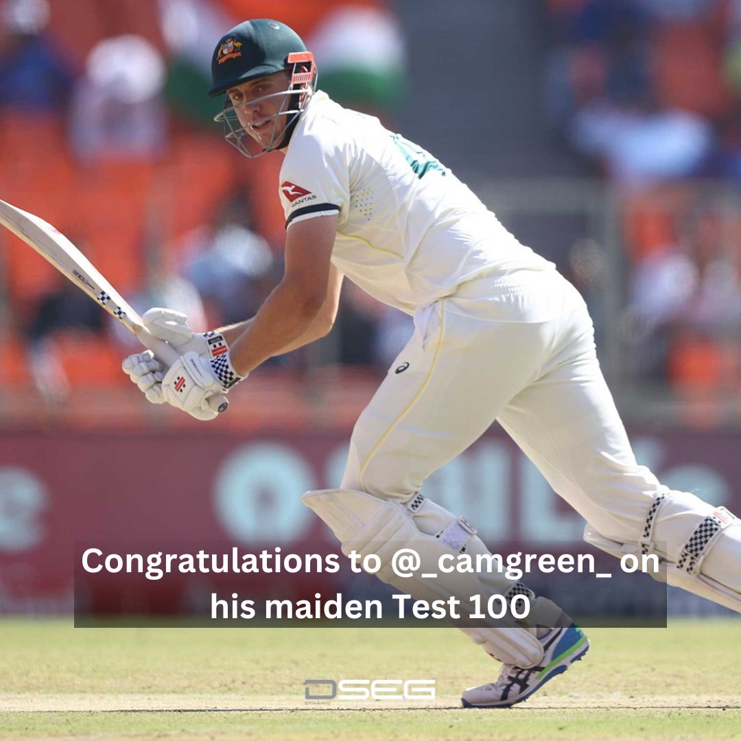 Congratulations to Cameron Green on his maiden Test 100 runs. #camerongreen #redbullaustralia #greynicolls