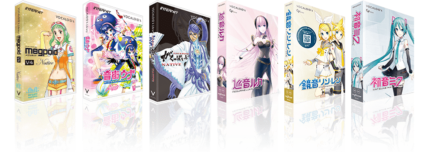 VOCALOID6 is compatible with all VOCALOID 3/4/5 Voicebanks and