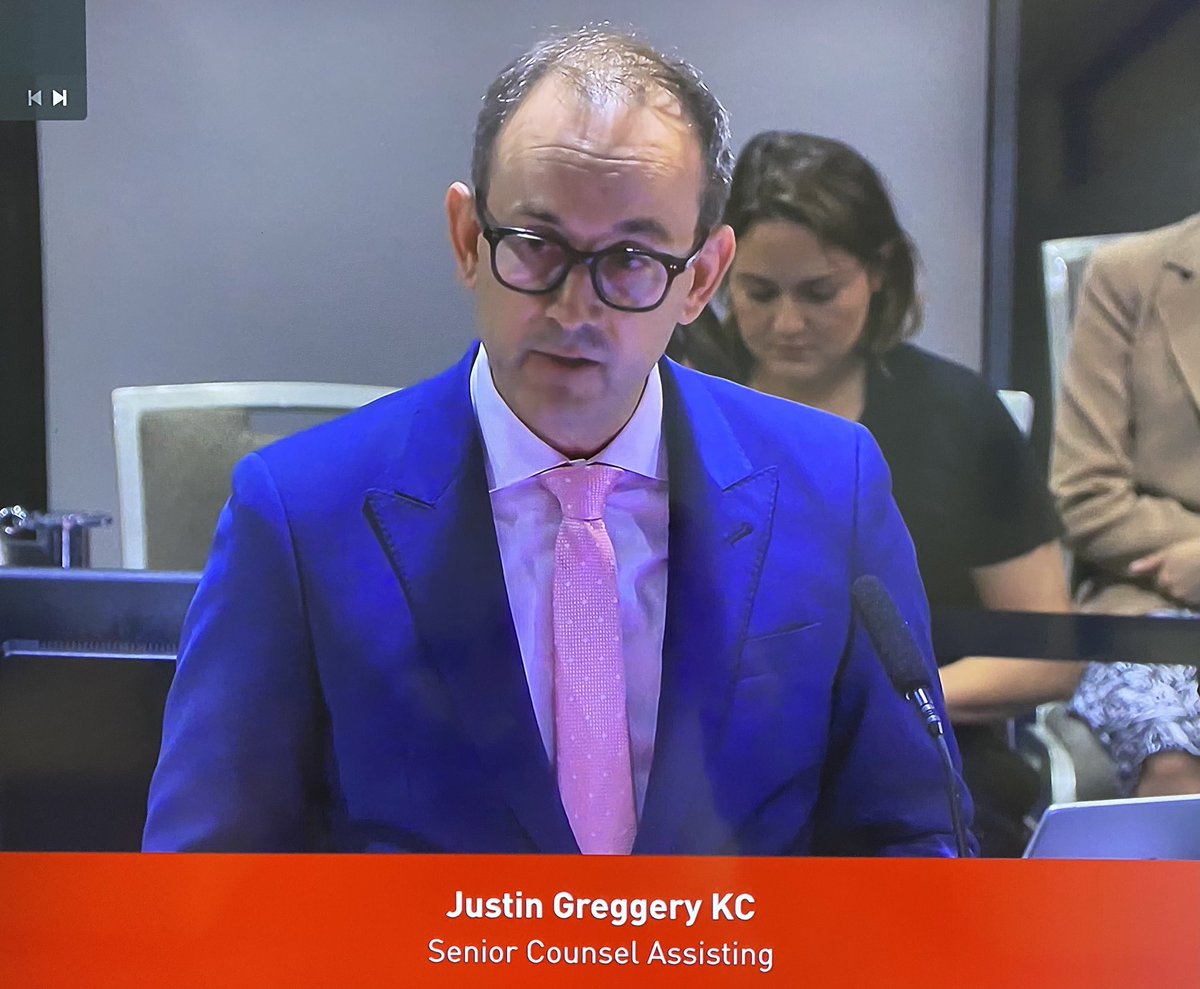 Lee_AnneWalker's tweet image. Brilliant summation #RobotDebtRC Justin Greggery KC.

Thank you from many on Twitter who’ve followed your sage counsel throughout this most valuable Royal Commission.