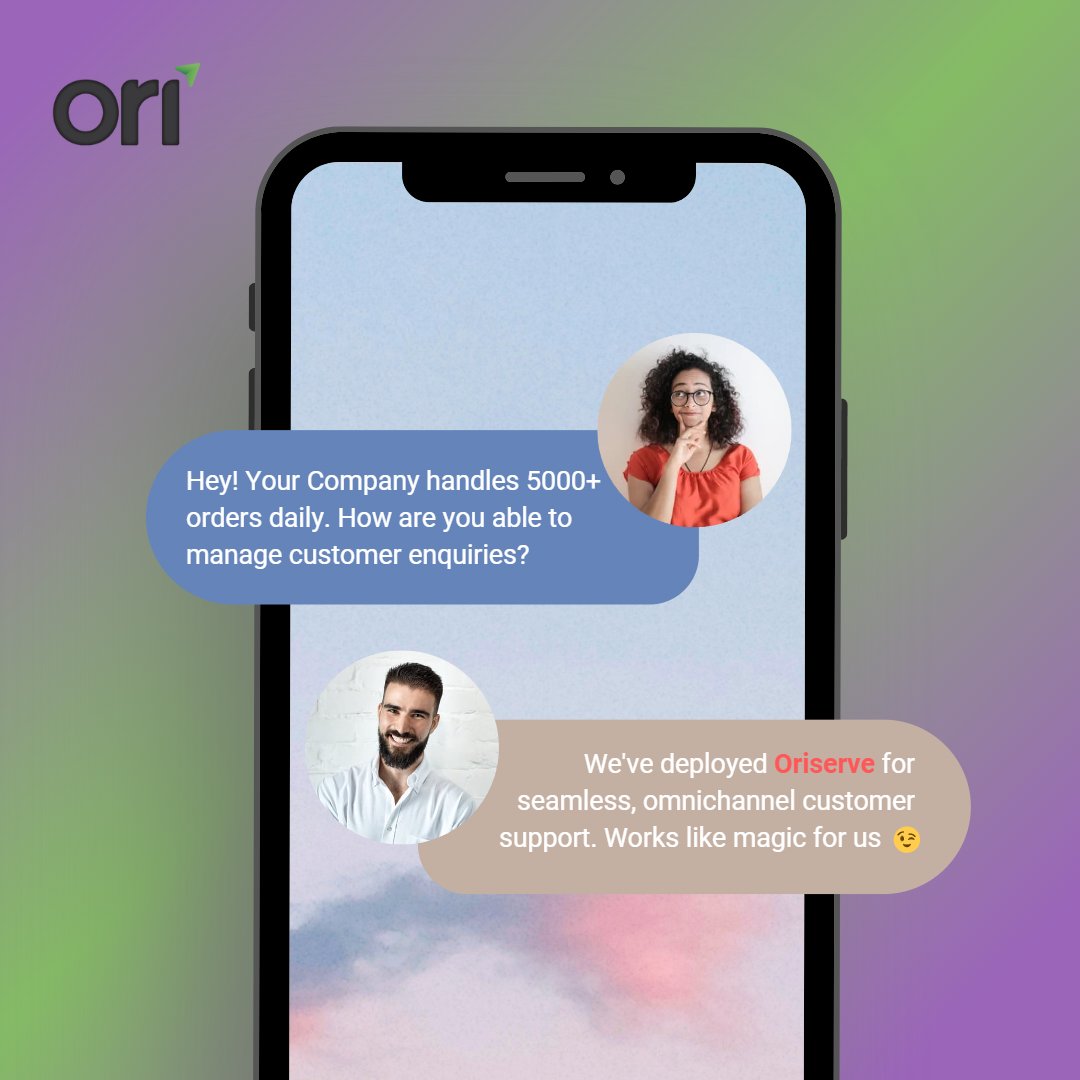 Say goodbye to broken #customersupport and hello to exceptional service with Oriserve👋

Our passion for delivering top-notch support means your workload should never compromise quality.

Book a free demo today and experience the power of excellent support.

#supportsolutions #AI