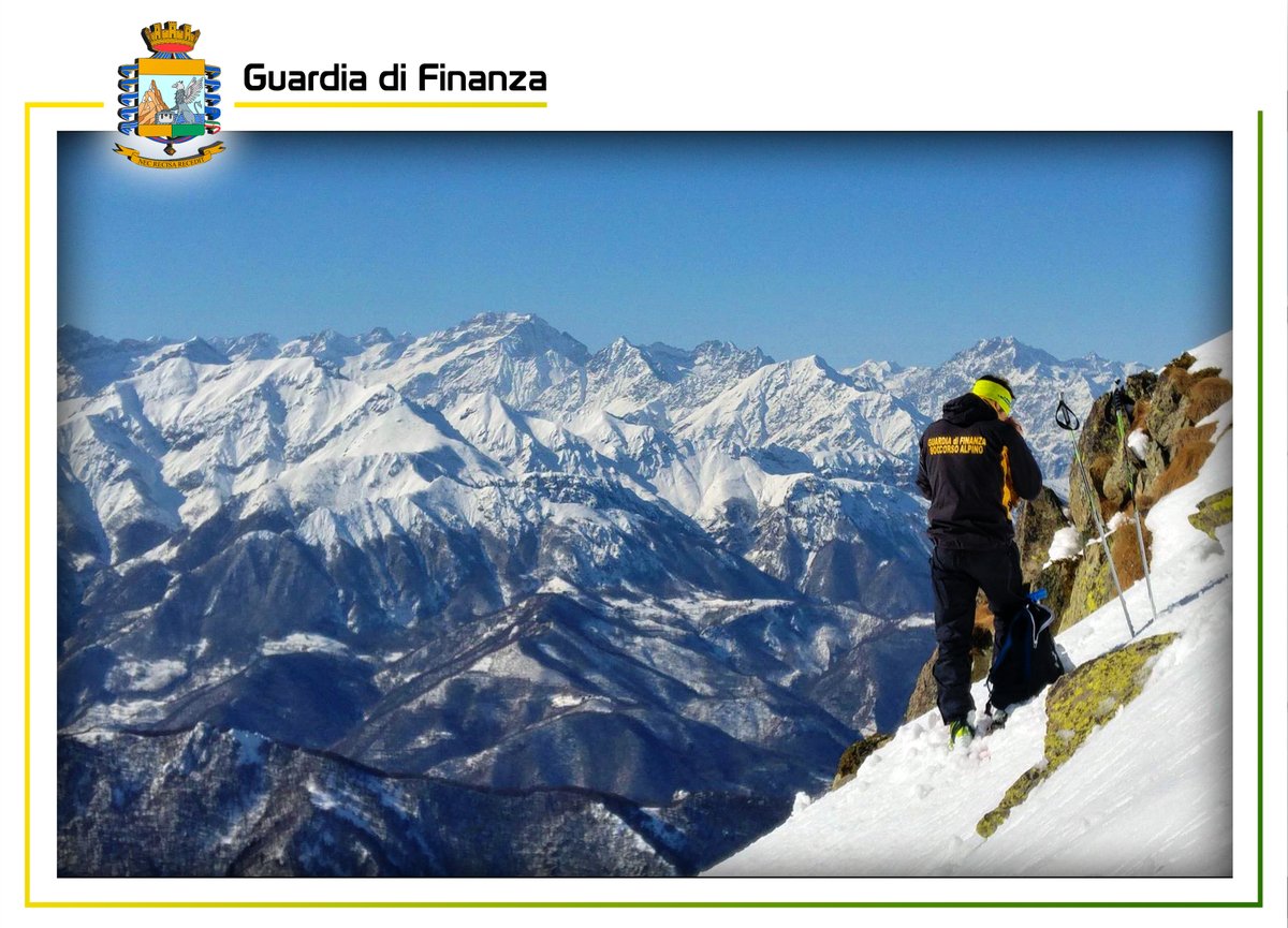 Buongiorno dalla #GuardiadiFinanza.  
#NoiconVoi  
#SoccorsoAlpinoGdF