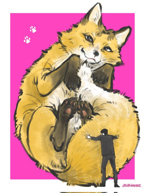 「oversized animal standing」 illustration images(Latest)