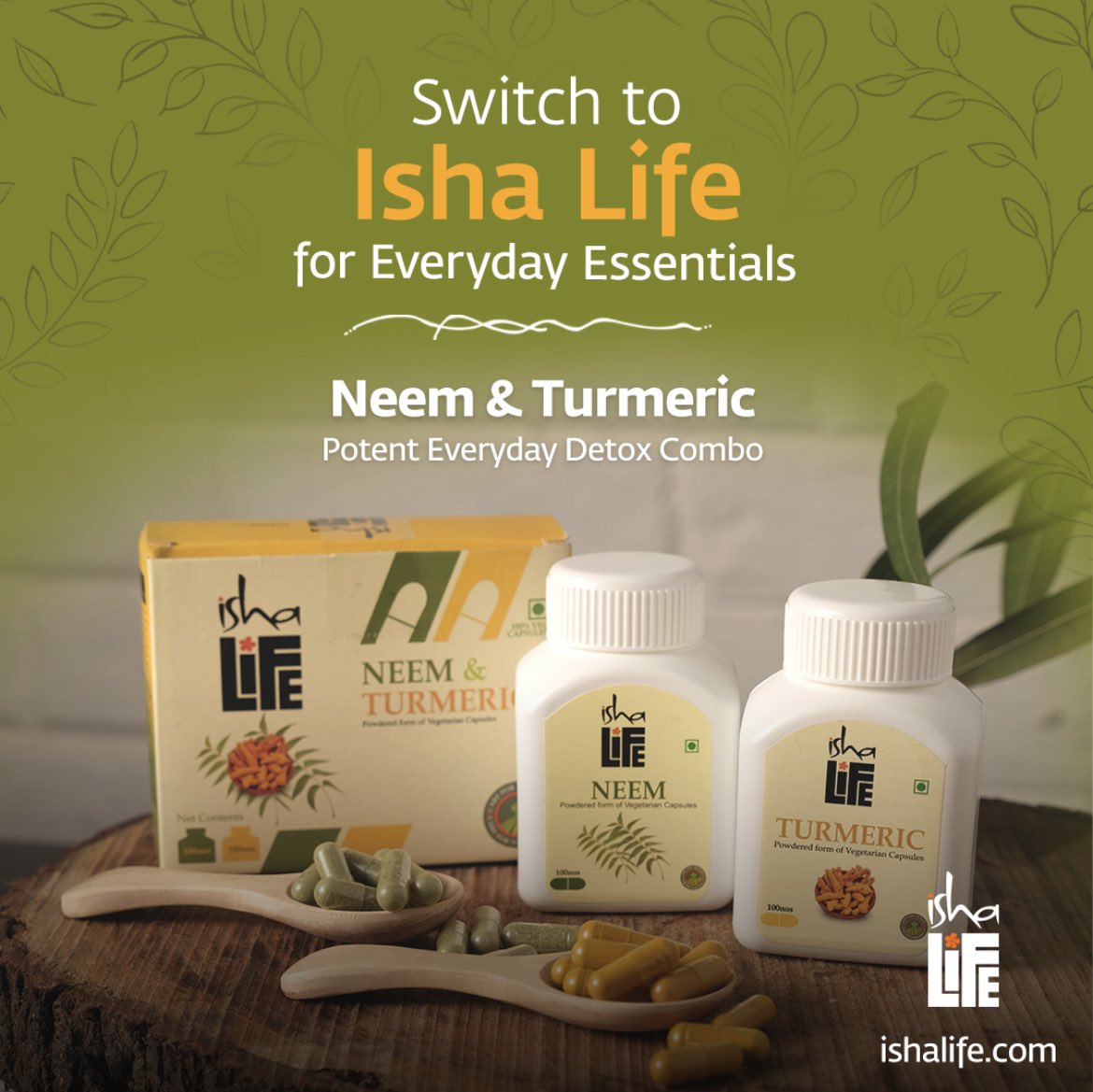 Daily Detox with Neem & Turmeric and Experience true well-being 

Try it for yourself today! 
Link in bio

#detox #wellbeing #healthylifestyles #health #wellnessjourney #wellness #detoxify #detoxifying #toxinsout #toxins #siddhamedicines #ishalife