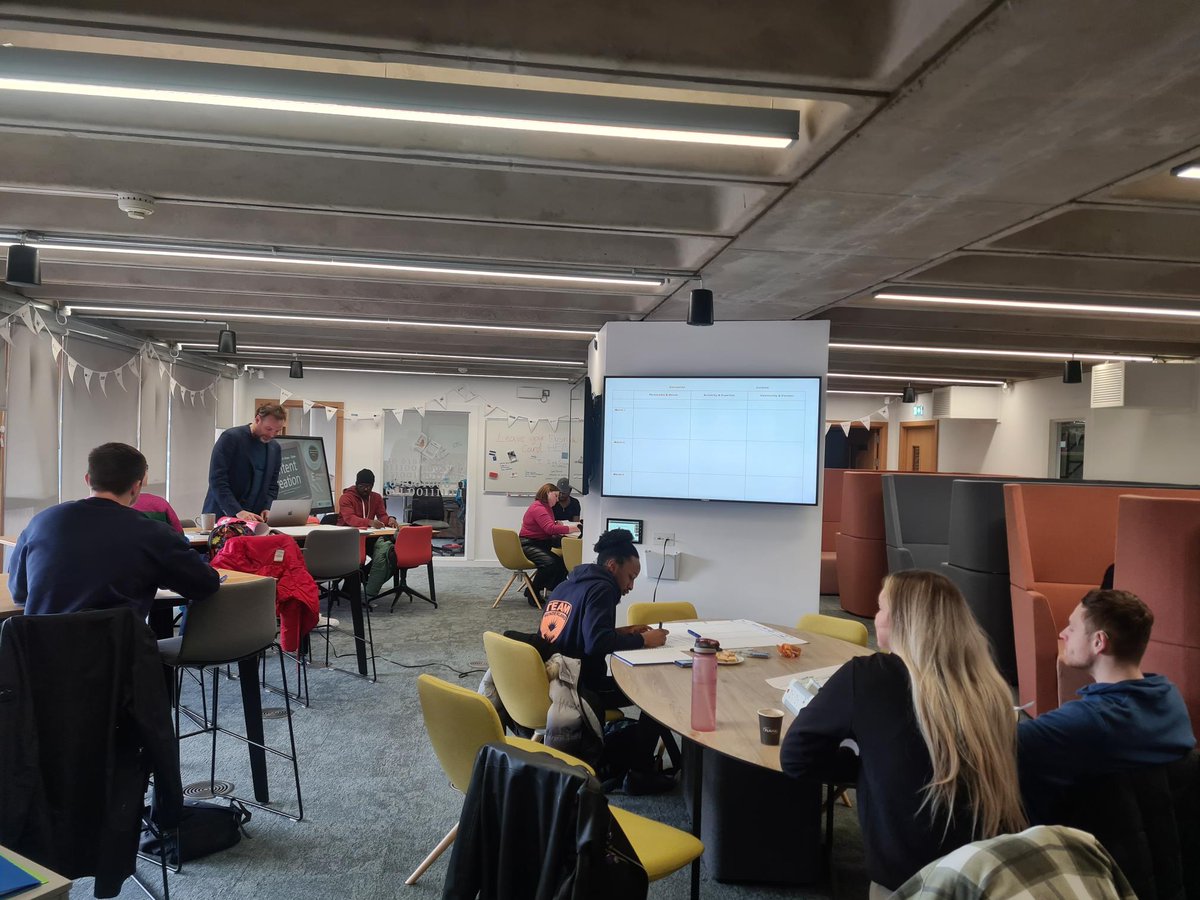 UoS_Digital_Inc's tweet photo. Today's Content Creation workshop was a hit!  Thank you to Andy Ditchburn @Perro_Design for delivering another great interactive workshop. 
Join us at our next workshop by contacting us today.  
We can't wait to connect with you!
Get more information: https://t.co/sKhln4kpsa https://t.co/JkcWFYLvST