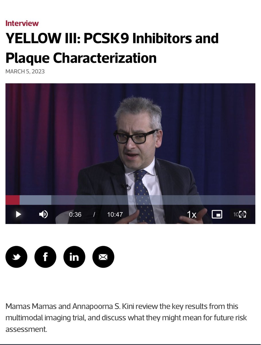 Ritu Thamman MD on Twitter "RT mmamas1973 My TCTMD interview with