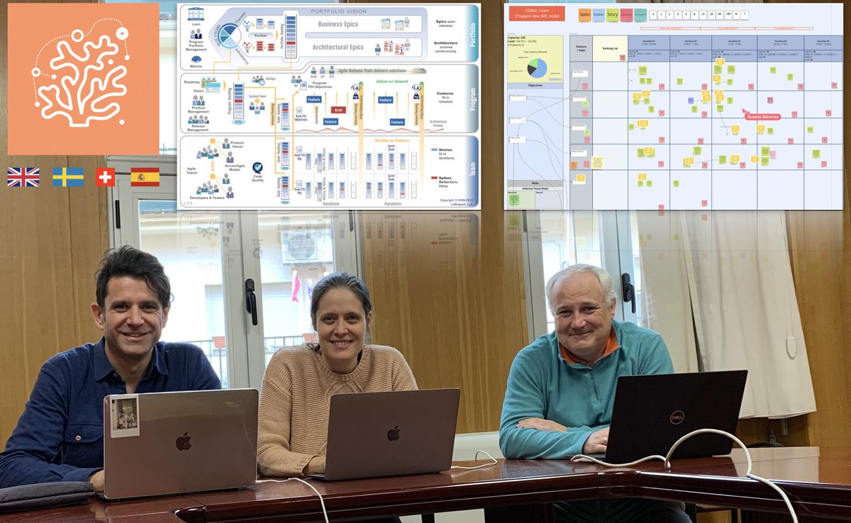 manugrapevine's tweet photo. 4 full days of intense work in our #CoralTeam at @iaa_csic to plan the next 3 months #ProgramIncrement, for the development of the @SKAO Regional Centres Network prototypes of #data distribution,#datamesh,#scienceplatform, computation/workflows, and visualization.
Thanks Team! https://t.co/mSMdgm4X3L