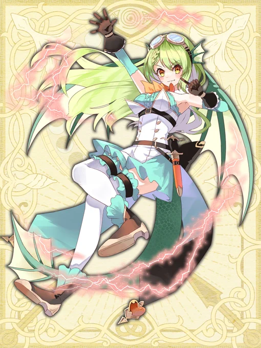 【TW7】描かせていただいてました!元気な感じで!ありがとうございました!『チェインパラドクス』(C)桃寸(もす)/トミーウォーカー 