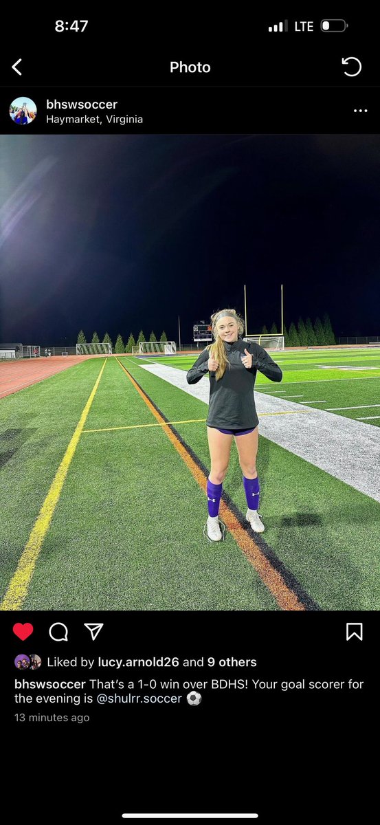 First High School Varsity Game. ⚽️🥅Looking forward to a fun and competitive season!