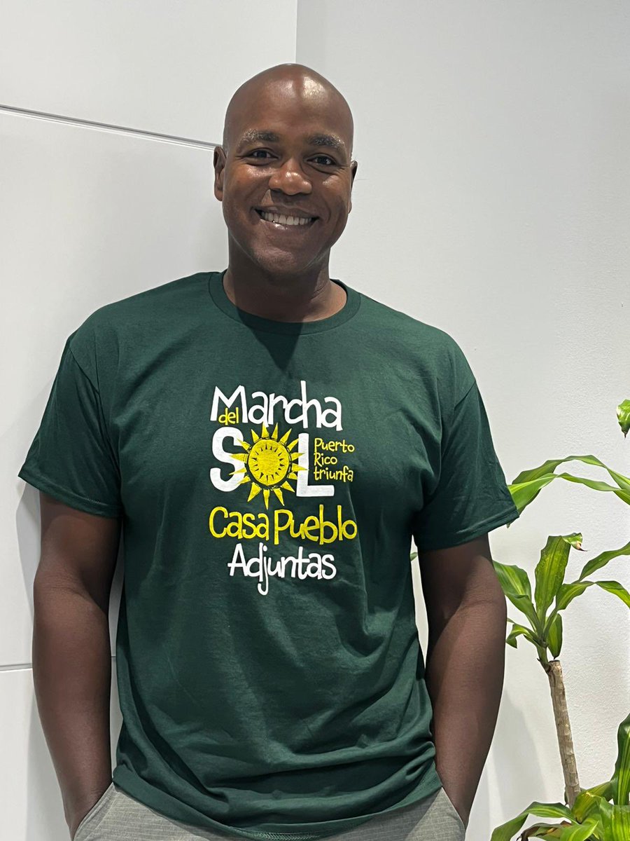 Carlos Delgado (@carlosdelgado21) on Twitter photo Gracias a mis amigos de <a href="/casapuebloorg/">Casa Pueblo</a> por la t-shirt de la #MarchadelSol. Separa la fecha: 18 de marzo en Adjuntas Gracias a mis amigos de <a href="/casapuebloorg/">Casa Pueblo</a> por la t-shirt de la #MarchadelSol. Separa la fecha: 18 de marzo en Adjuntas